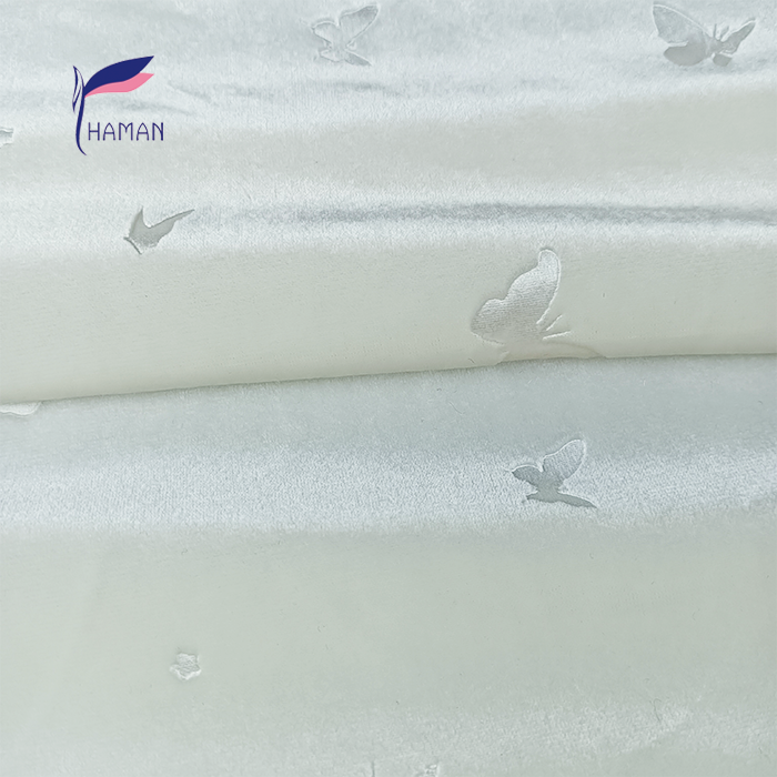 Ultra Soft High-Grade Velvet Fabric Pleated Embossed Texture Clothing Knitted Pants Sofa Bags Pillow Wedding Dresses Mattresses - Image 3