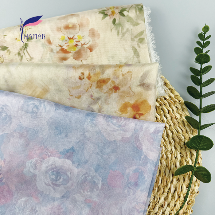 100% Polyester 60gsm Fabric Classic Floral Crepe Print Silky Smooth and Breathable Lightweight for Dress/Scarf Wholesale - Image 6