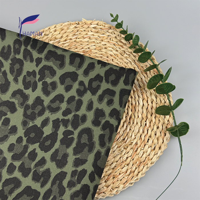 Hunter Green Leopard Spot 100% Cotton Twill 360gsm - Heavyweight Durable Upholstery Fabric for Bags, Workwear & Furniture - Image 5