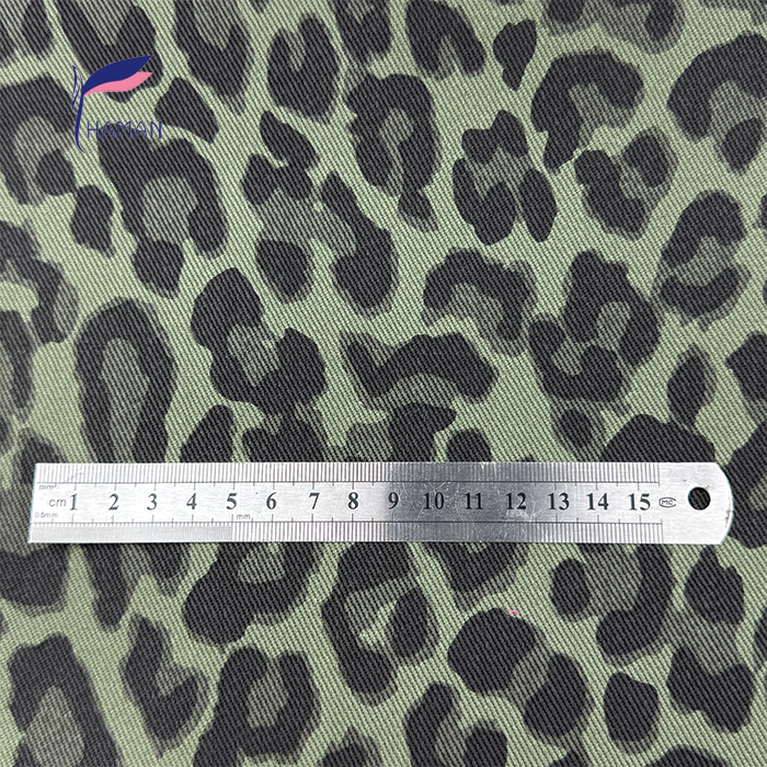 Hunter Green Leopard Spot 100% Cotton Twill 360gsm - Heavyweight Durable Upholstery Fabric for Bags, Workwear & Furniture - Image 6