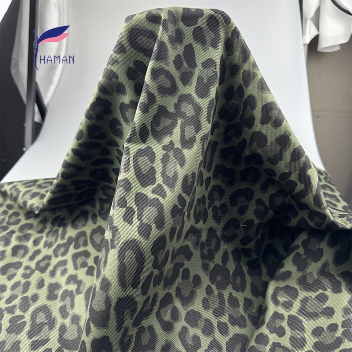 Hunter Green Leopard Spot 100% Cotton Twill 360gsm - Heavyweight Durable Upholstery Fabric for Bags, Workwear & Furniture - Image 3