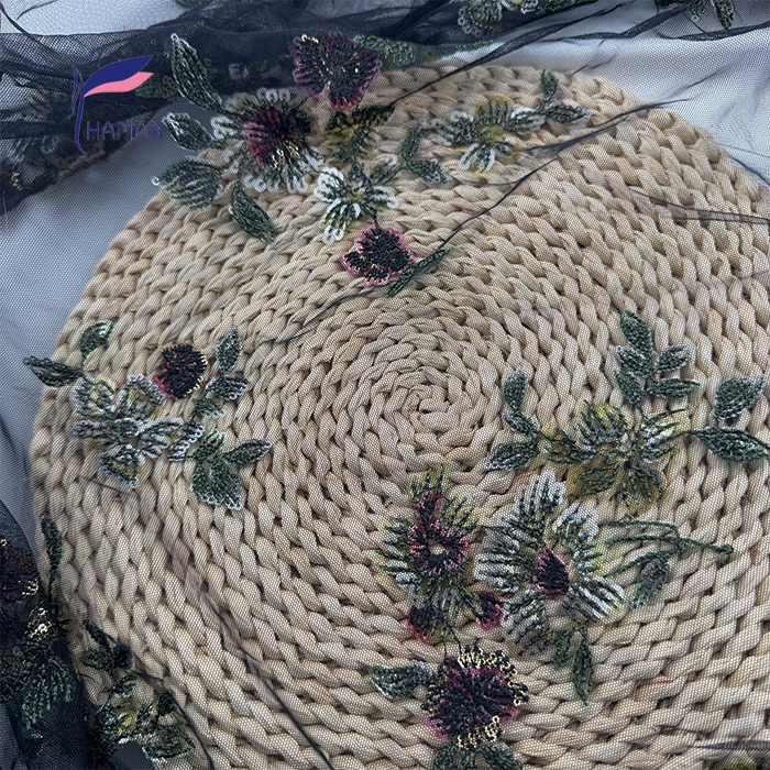 Luxurious Polyester Mesh Fabric with Embroidered Sequins High Quality for Quick-Dry Soft Solid Patterns-for Skirts and Bags - Image 5
