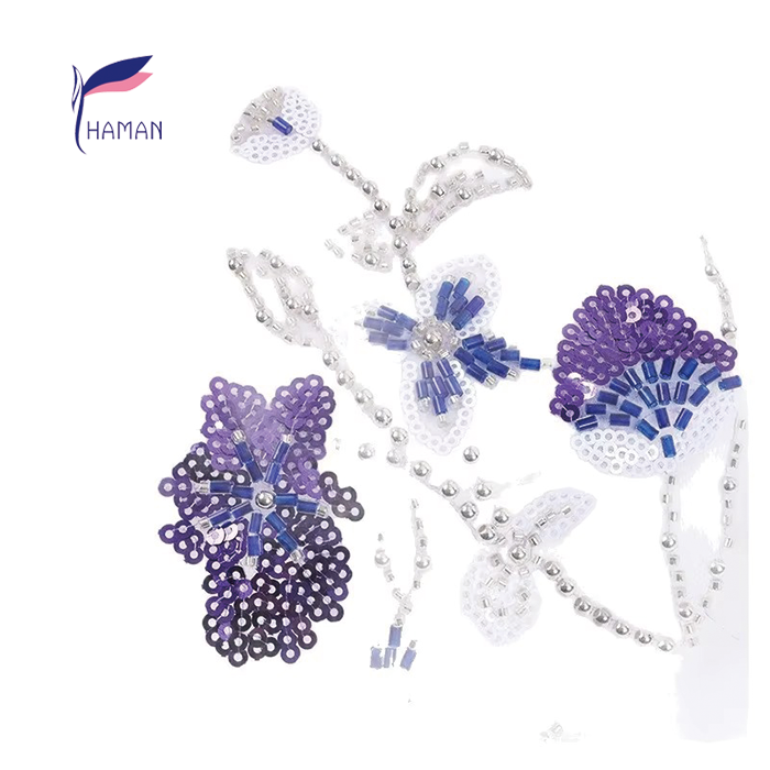 Embroidery Sequin Knitted Brocade Fabric 100% Nylon Abrasion-Resistant; Fashion Dresses Evening Gowns for Girls - Image 6